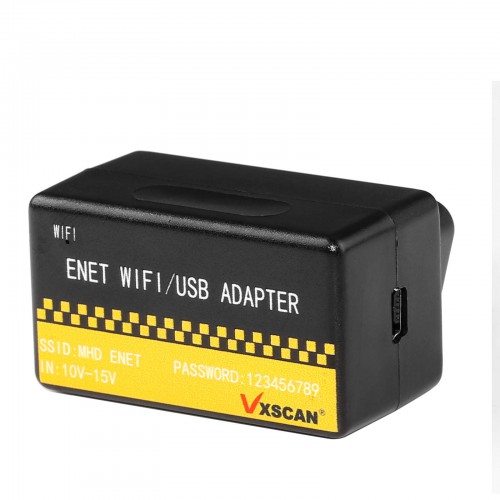 OBD ENET WIFI/USB Adapter DOIP For VW/VOLVO/BMW F/G-series Compatible with BimmerCode/E-SYS/Bootmod3/Ethernet Work with iOS, Android & Windows