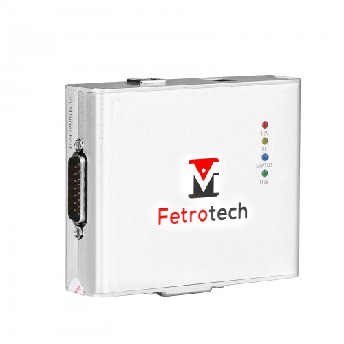 FetrotechTool ECU Programmer for MG1 MD1 MED9 EDC16 EDC17 Worked With PCMtuner Silver Color with 2 Years Warranty