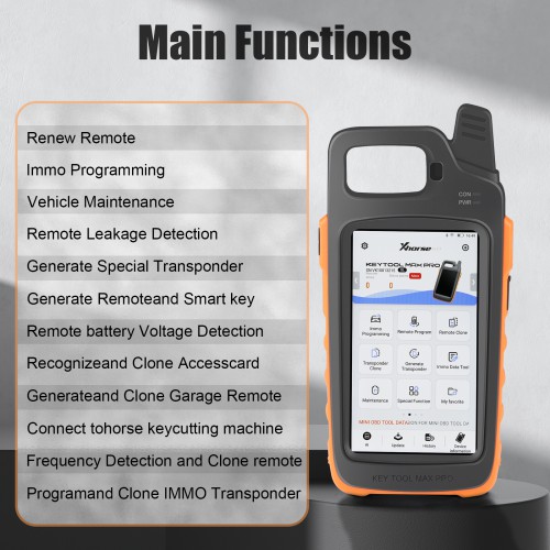 Xhorse VVDI Key Tool Max Pro Remote Maker and Key Programmer Multi-Function Machine Support CAN-FD Protocol