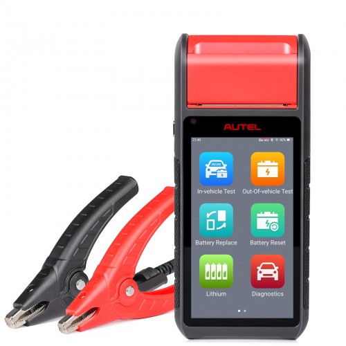 [No Tax] Autel MaxiBAS BT608E12V Battery Tester All System Electrical System Analyzer Built-in Thermal Printer Touchscreen