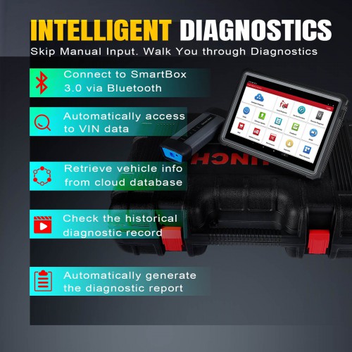 LAUNCH X431 PRO5 PRO 5 Intelligent Car Diagnostic Tools Full System OBD2 Scanner J2534  Programming Tool with Smart Box 3.0