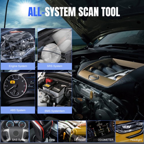 2023 Vident iSmart800 Pro Automotive Diagnostic Analysis Scanner Support All Systems Diagnosis With 18Months Free Update