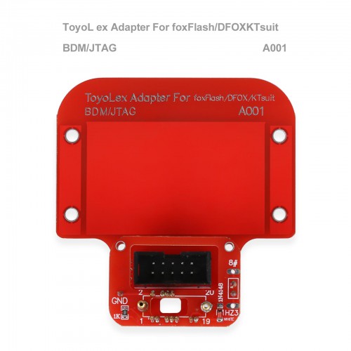 Toyota Lexus BDM/JTAG solder-free adapter for KT200 FoxFlash