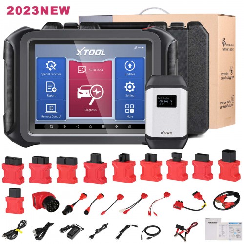 XTOOL D9 Pro Diagnostic Scan Tool With Topology Map CAN FD&DoIP Online ECU Programming&Coding Bi-Directional Control 3 Years Update