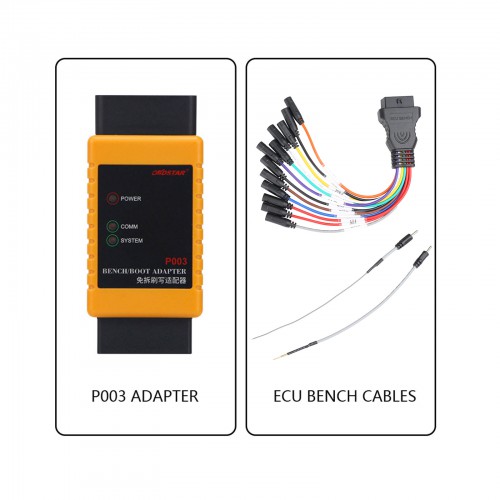 [No Tax] OBDSTAR P003 KIT P003 Adapter with ECU Bench Cables Working With OBDSTAR X300 DP/ X300 DP PLUS/ X300 PRO4/ Key Master DP