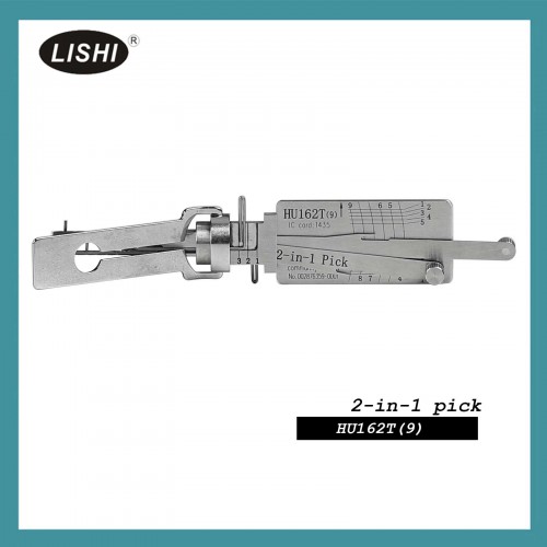 Newest LISHI VW HU162T(9) 2-in-1 Auto Pick and Decoder Support VW Till Year 2015