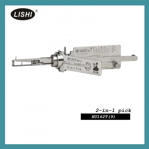 Newest LISHI VW HU162T(9) 2-in-1 Auto Pick and Decoder Support VW Till Year 2015