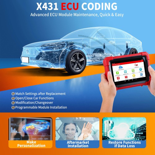 EU Version LAUNCH X431 CRP919X BT CANFD DIOP ALL System Diagnostic Tools CANFD ECU Coding Active Test AF IMMO 31 Resets OBD2 Scanner
