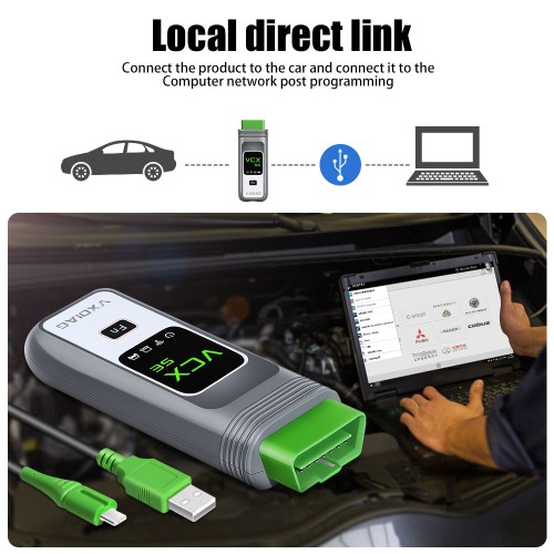 VXDIAG VCX SE Benz DoiP Professional Diagnostic Tool for Programming&Offline Coding Get free DONET Authorization SAE J2534 Passthru with 2TB SSD
