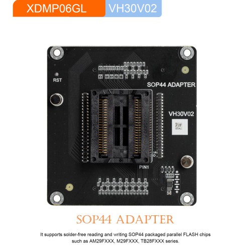Xhorse XDMP04GL VH24 SOP44 TSOP48&XDMP05GL VH29 EEPROM FLASH&XDMP06GL VH30 SOP44&XDMP07GL VH31 TSOP48 Adapter