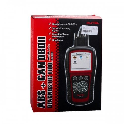 Best Autel AutoLink AL609 ABS SRS Diagnostic Tool Support Multi-language and CAN OBDII Protocol
