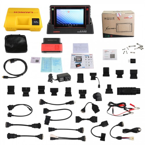 Launch X431 PAD II Full System WiFi Diagnostic Tool 2 Years Free Update Online