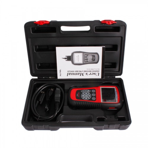 Autel MaxiDiag Elite MD802 All System+DS Model MD802 Engine Transmission ABS and Airbag Code Scan Tool