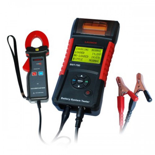 Original Launch BST-760 Battery System Tester EA with Multi-language and Printer