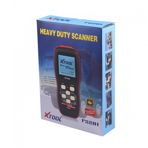 Xtool PS201 Heavy Duty Diesel Gasoline CAN OBDII Code Reader Update Online