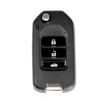 [EU Stock Clearance Sale] XHORSE XNHO00EN Wireless Universal Remote Key Fob 3 Buttons for Honda VVDI Key Tool English Version 5pcs/lot