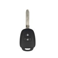 XHORSE XKTO07EN Wired Universal Remote Key Toyota Style Flat 2 Buttons for VVDI VVDI2 Key Tool 5pcs/lot