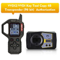 Xhorse VVDI2/VVDI Key Tool Copy 48 Transponder (96 bit) Function Authorization Service Get free MQB Key Learn Authorization