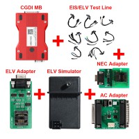 [EU Ship No Tax]Original CGDI MB with Full Adapters including EIS/ELV Test Line + ELV Adapter + ELV Simulator + AC Adapter+NEC Adapter