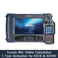[No Tax] Lonsdor Toyota AKL Online Calculation 1 Year Activation for K518ISE K518S & KH100+ Support Latest Toyota & Lexus All Key Lost and Add Key