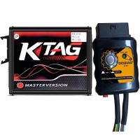[No Tax] KTAG 7.020 EU Online Version SW V2.25 No Token Limited Plus Godiag GT107 DSG Gearbox Adapter