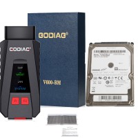 [No Tax] V2021.06 GODIAG V600-BM Diagnostic and Programming Tool for BMW with BMW Software HDD Directly to Use