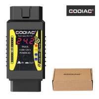 Godiag GT106 12V to 24V Heavy Truck Power Module Converter Adapter Compatible with X431 Easydiag 3.0,Easydiag 2.0