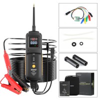 [Mega Sale] GODIAG GT101 PIRT Power Probe DC 6-40V Vehicles Electrical System Diagnosis/Fuel Injector Cleaning/Testing/ Current Detection/Relay Test
