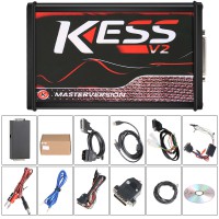 [No Tax] Kess V5.017 with red PCB Online Version  Support 140 Protocol No Token Limited