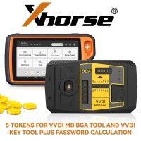 5 Tokens for Xhorse VVDI MB BGA Tool Password Calculation