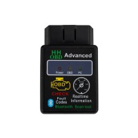 V2.1 Mini Bluetooth ELM327 OBD HH OBDII Scanner with 3231 Chip Works on Android/Symbian/Windows