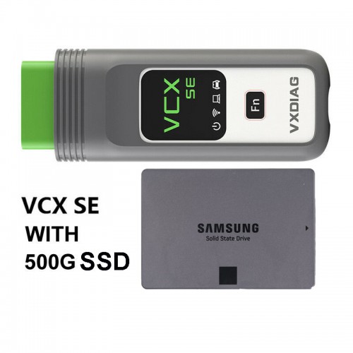 [EU Ship] VXDIAG VCX SE for BMW with 500GB SSD WIFI OBD2 Diagnostic Tool Supports ECU Programming Online Coding