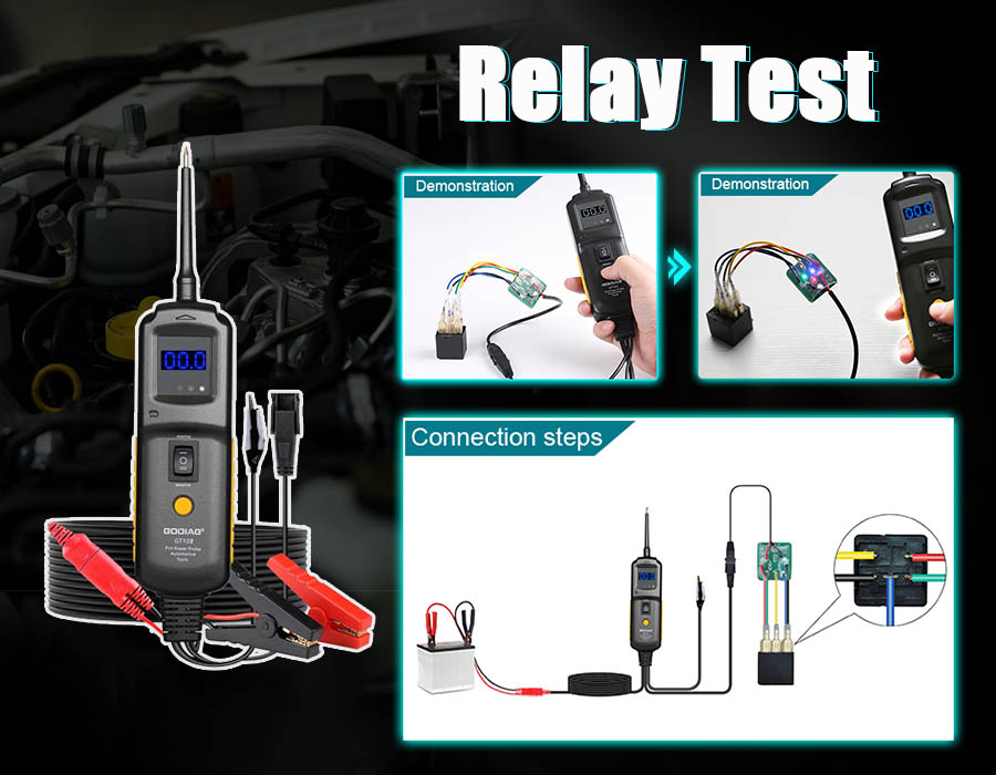 fuel injector relay test