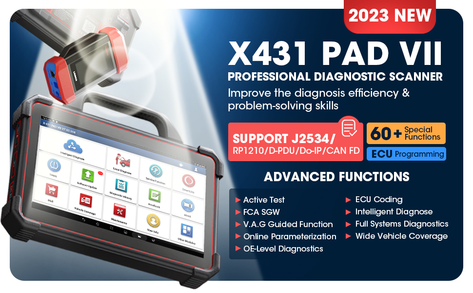 launch x431 pad vii diagnsotic tool