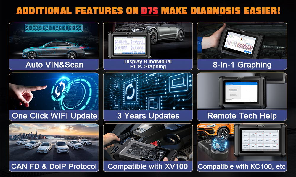 xtool d7s diagnostic tool