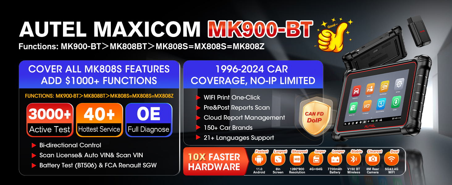 autel maxicom mk900-bt