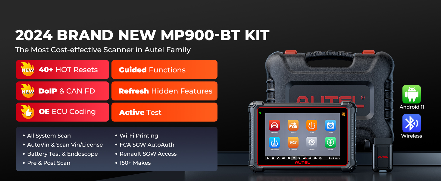 autel maxipro mk900-bt kit